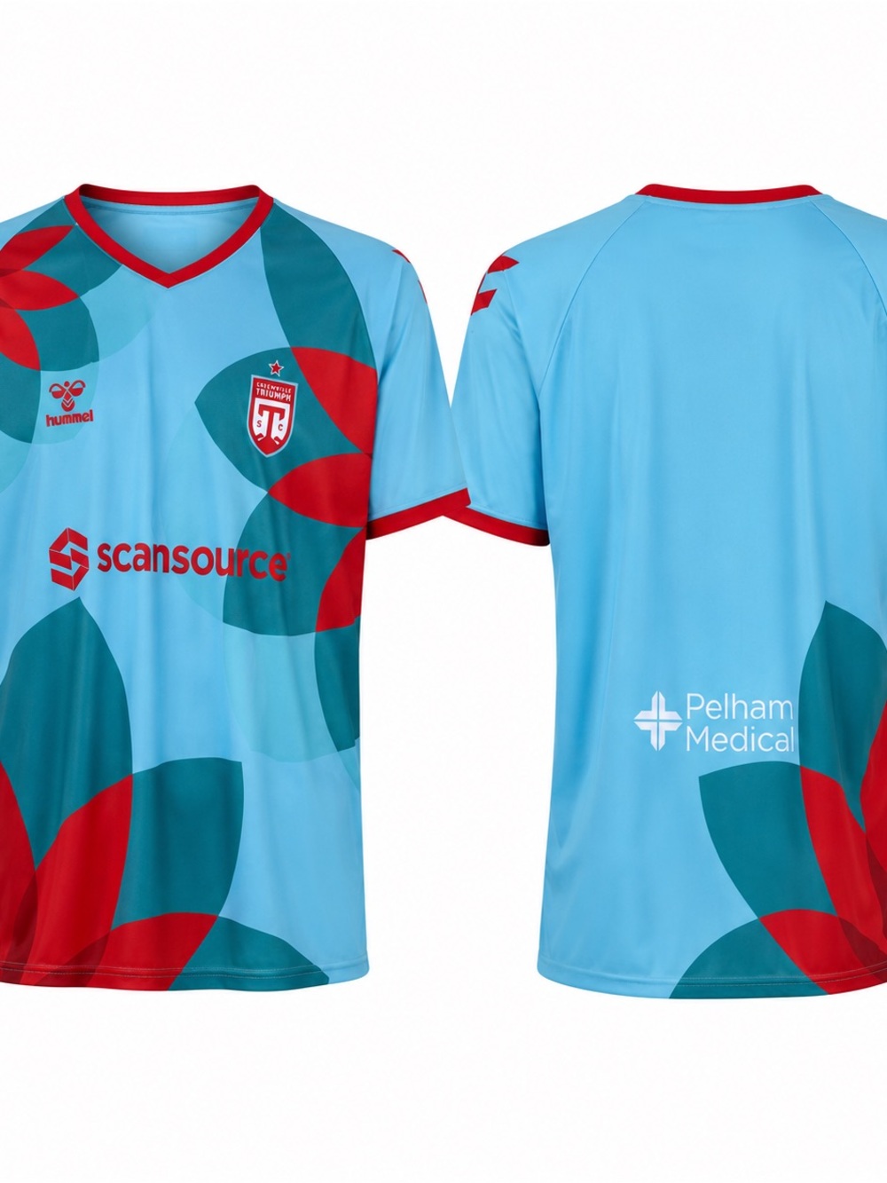 Greenville Triumph SC 2024 Pre-Match Jersey Hummel Pro NA Men's Large Blue NWT